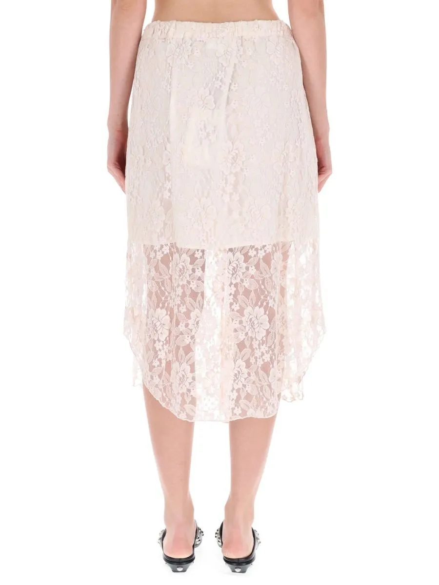 Selmo Lace Midi Skirt