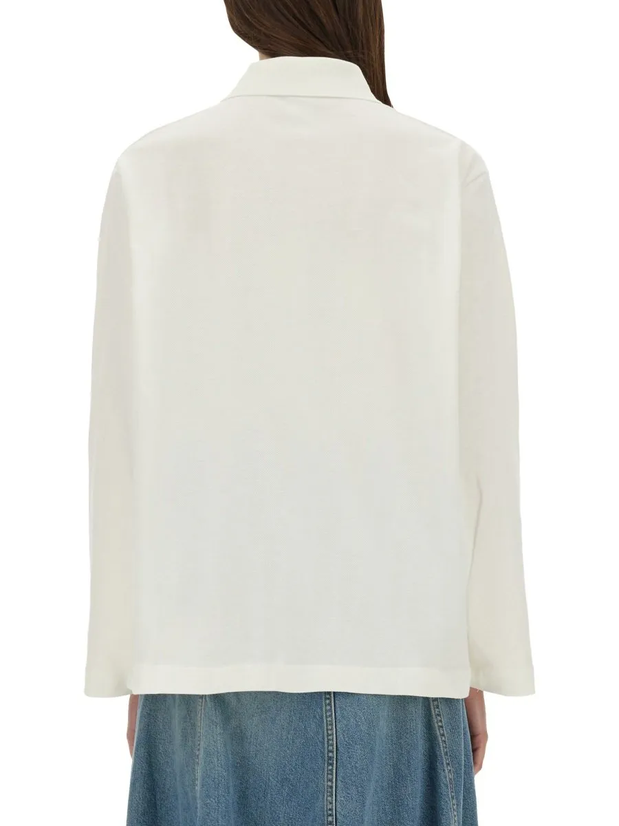 Polo Long Sleeve Top