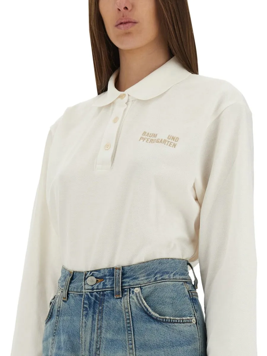 Polo Long Sleeve Top