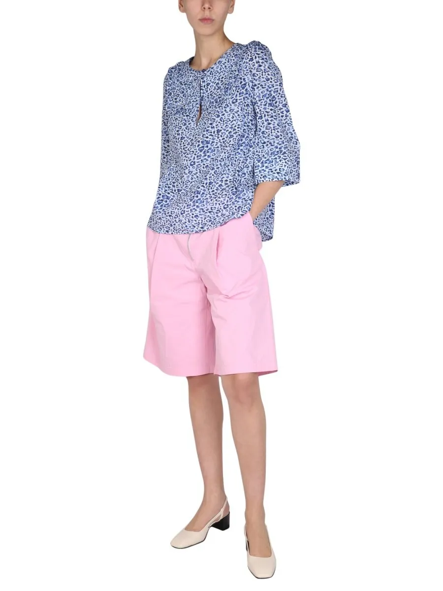 Maple Patterned Blouse
