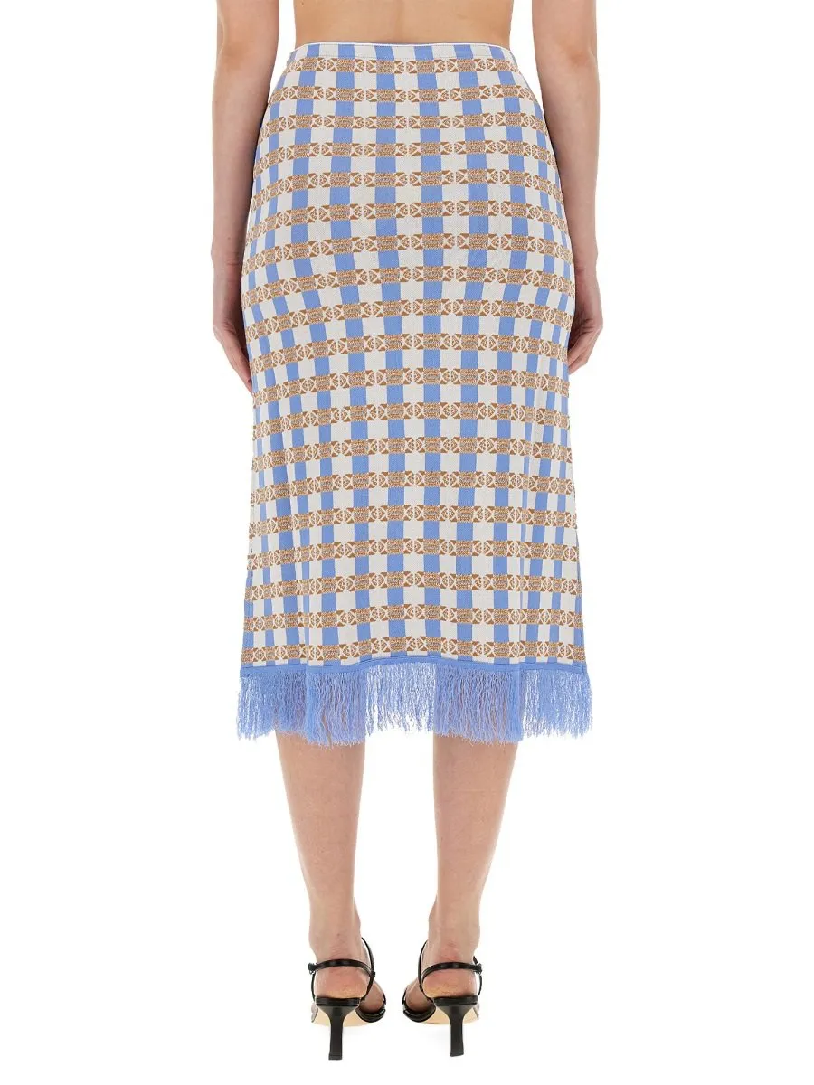 Callis Fringe Skirt