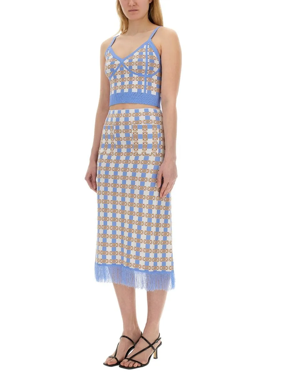 Callis Fringe Skirt