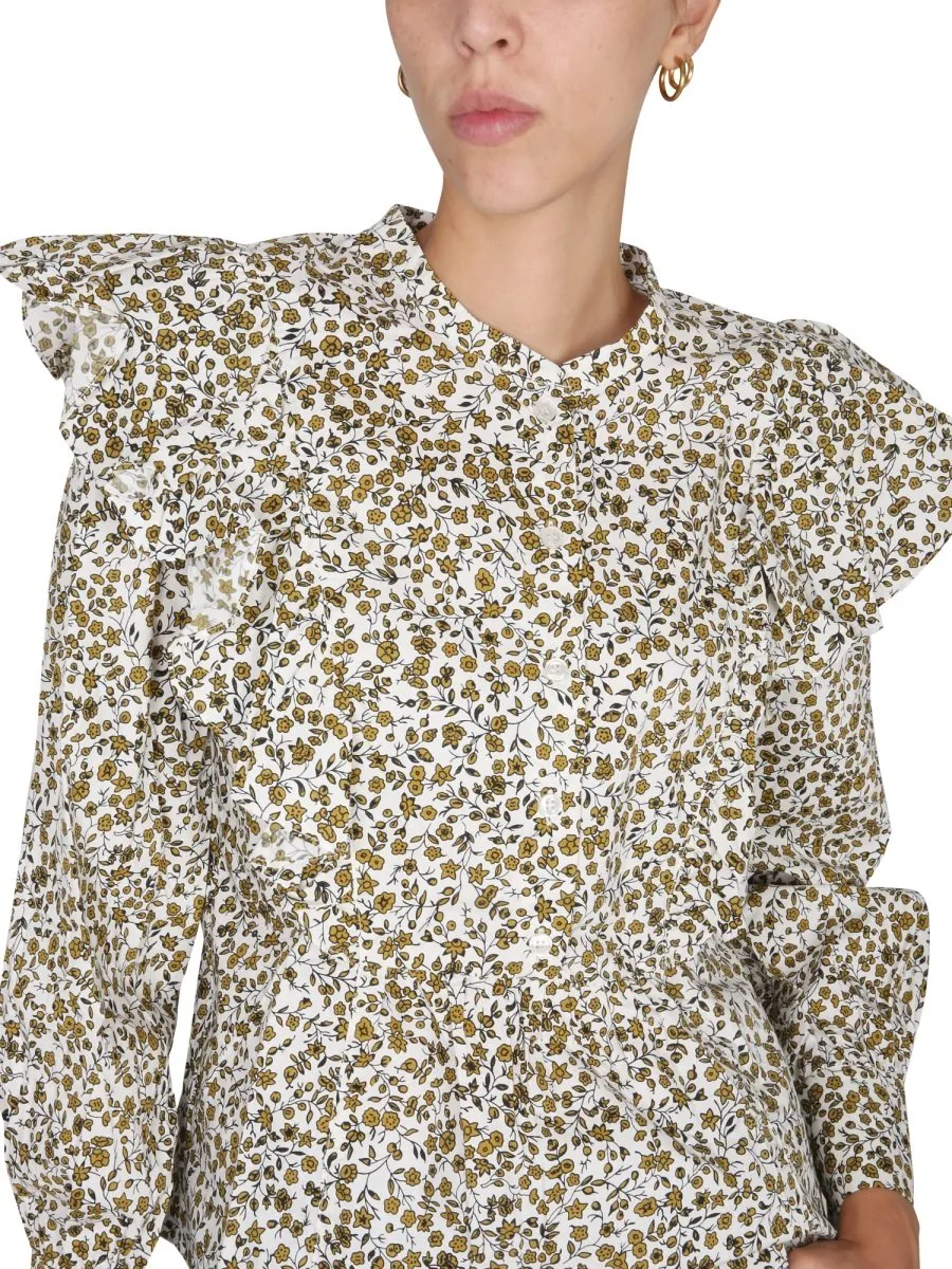 Maeron Ruffle Top