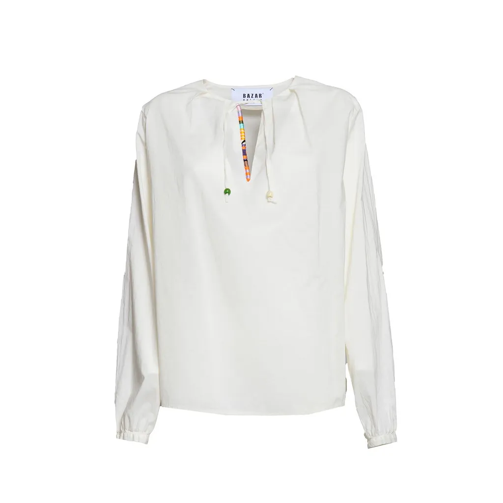 Tie-Detailed Shirt