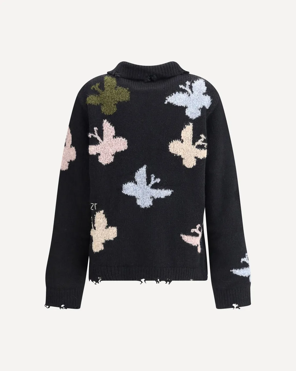 Bowrain Lace-Up Knitwear