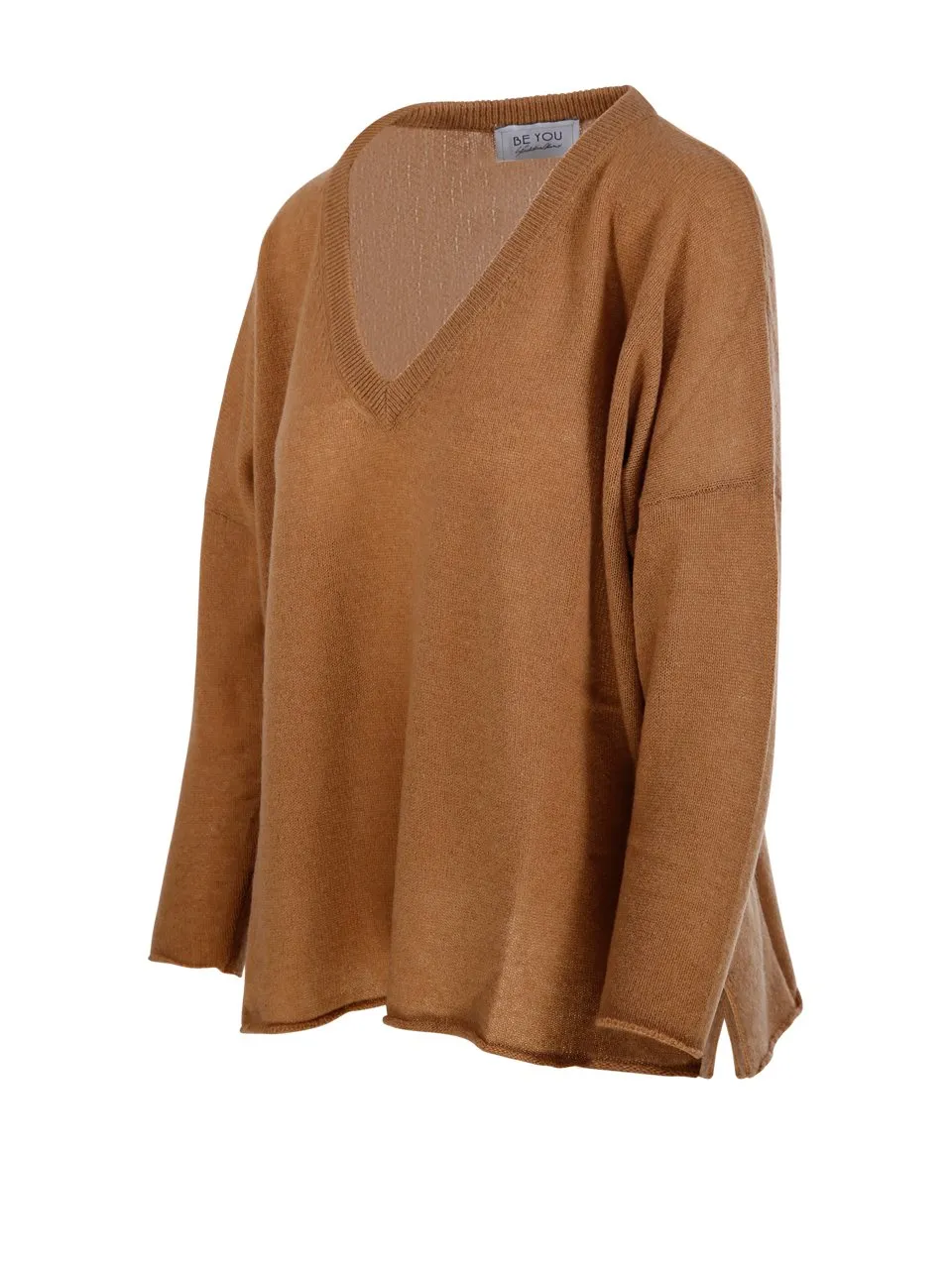 V-Neck Knit Top