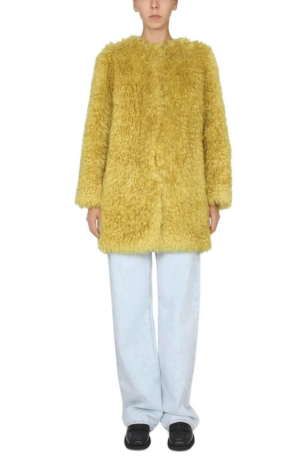 Plush Faux Fur Coat