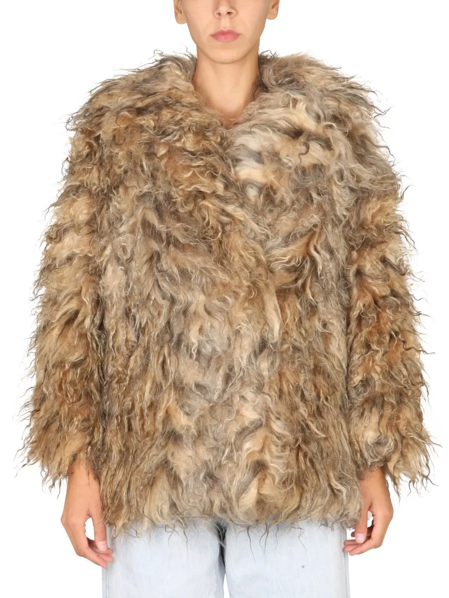Single-Breasted Long-Sleeved Jacket