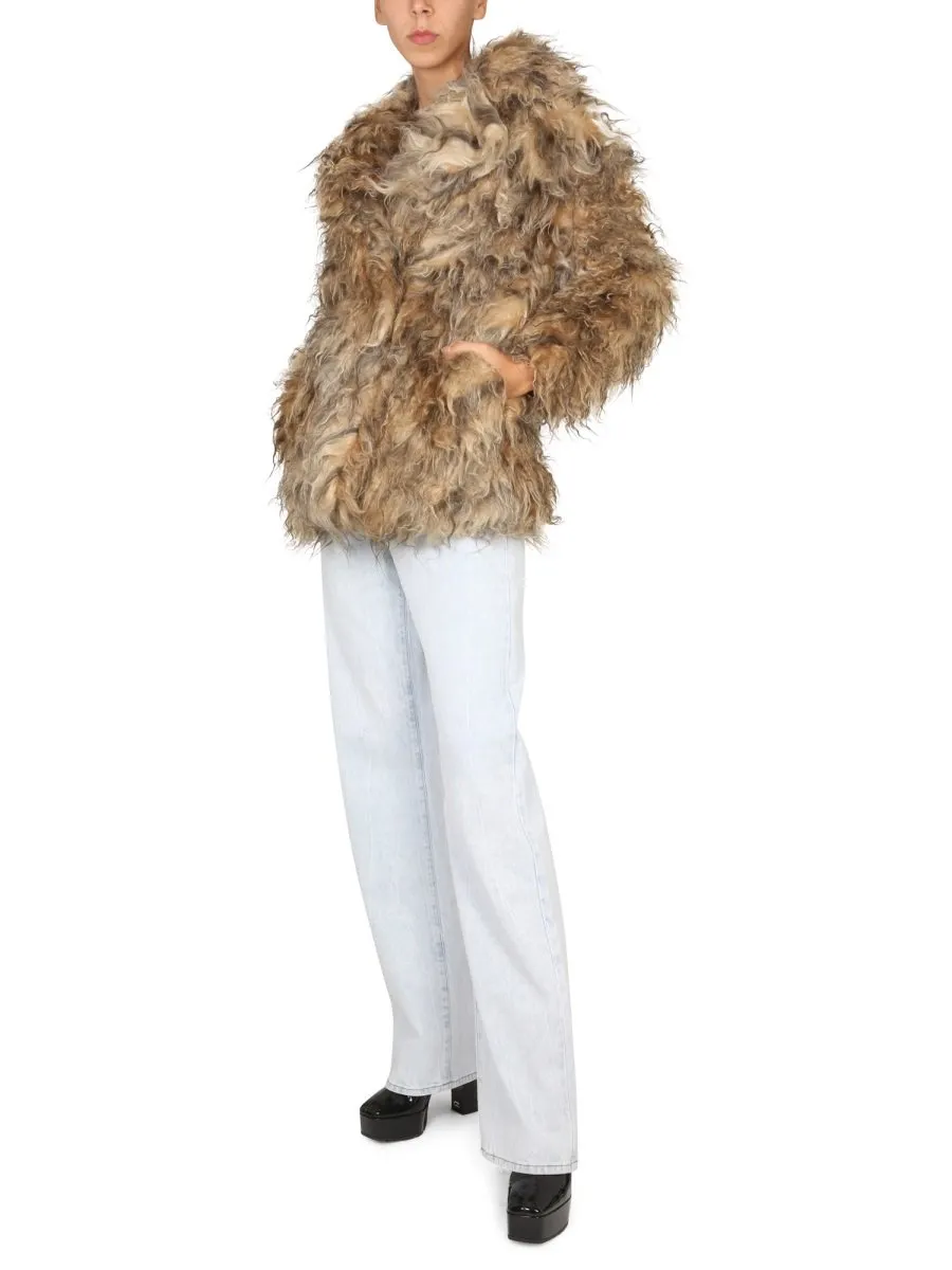 Single-Breasted Long-Sleeved Jacket