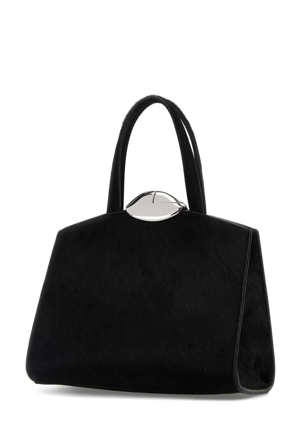 Clasp Fastened Shoulder Bag