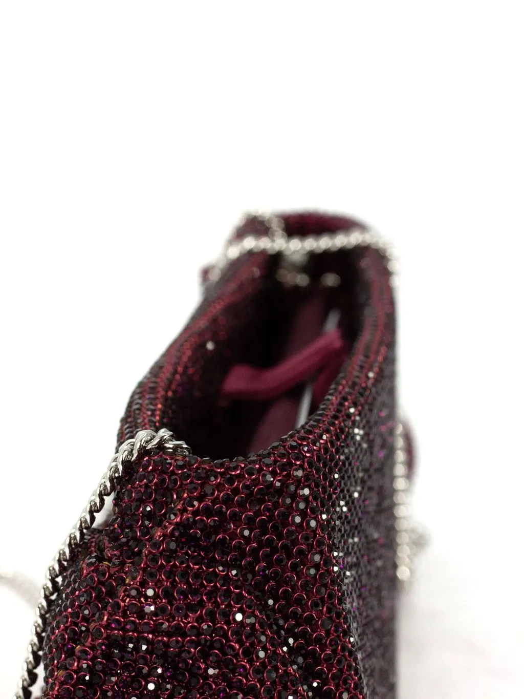 Ondina Metallic Mesh Clutch Bag