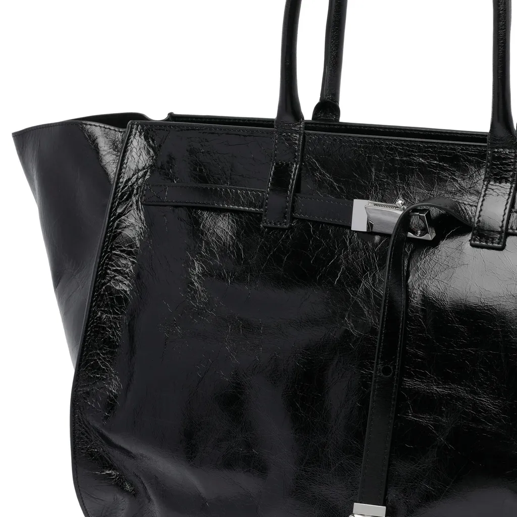 Zipped Top Handle Bag