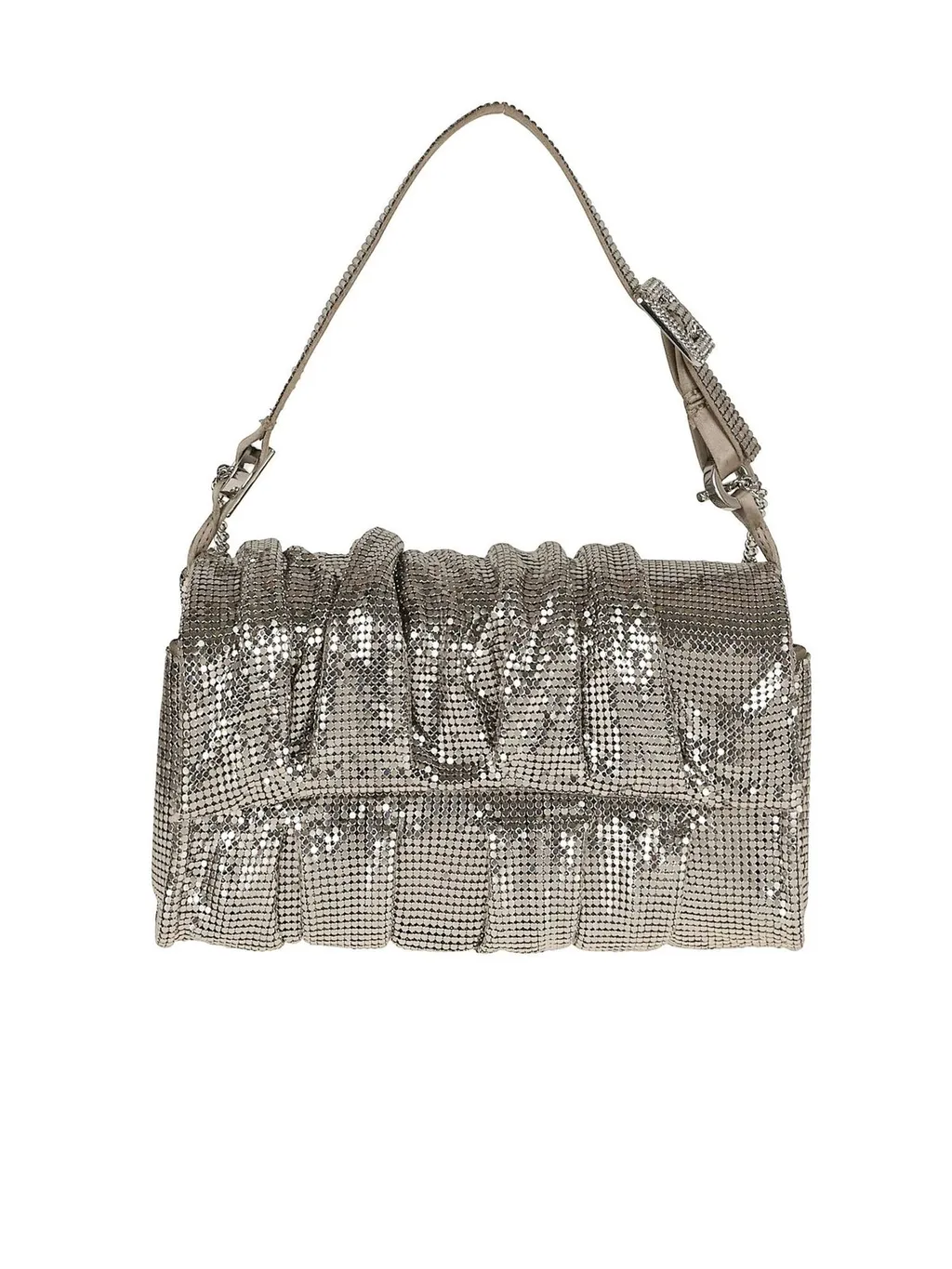 Crystal Mesh Shoulder Bag
