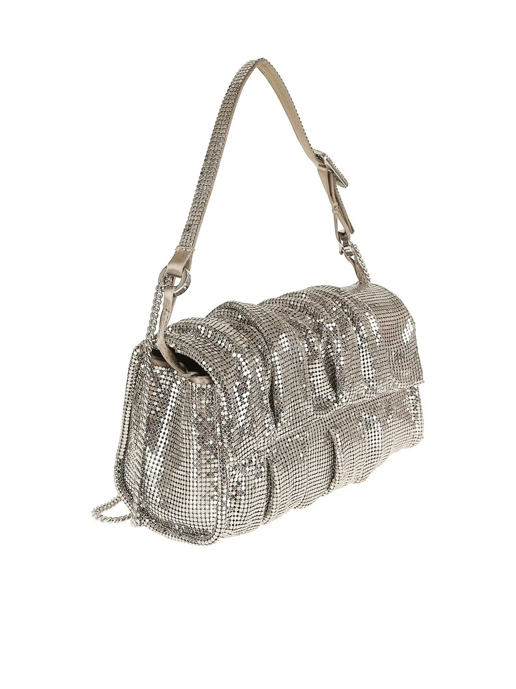 Crystal Mesh Shoulder Bag