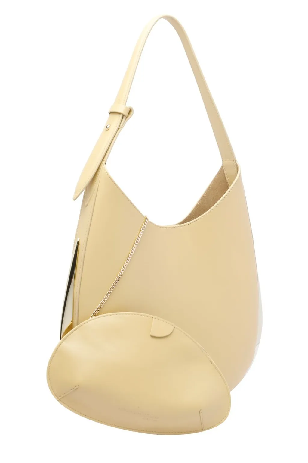 Amalia Logo Debossed Shoulder Bag
