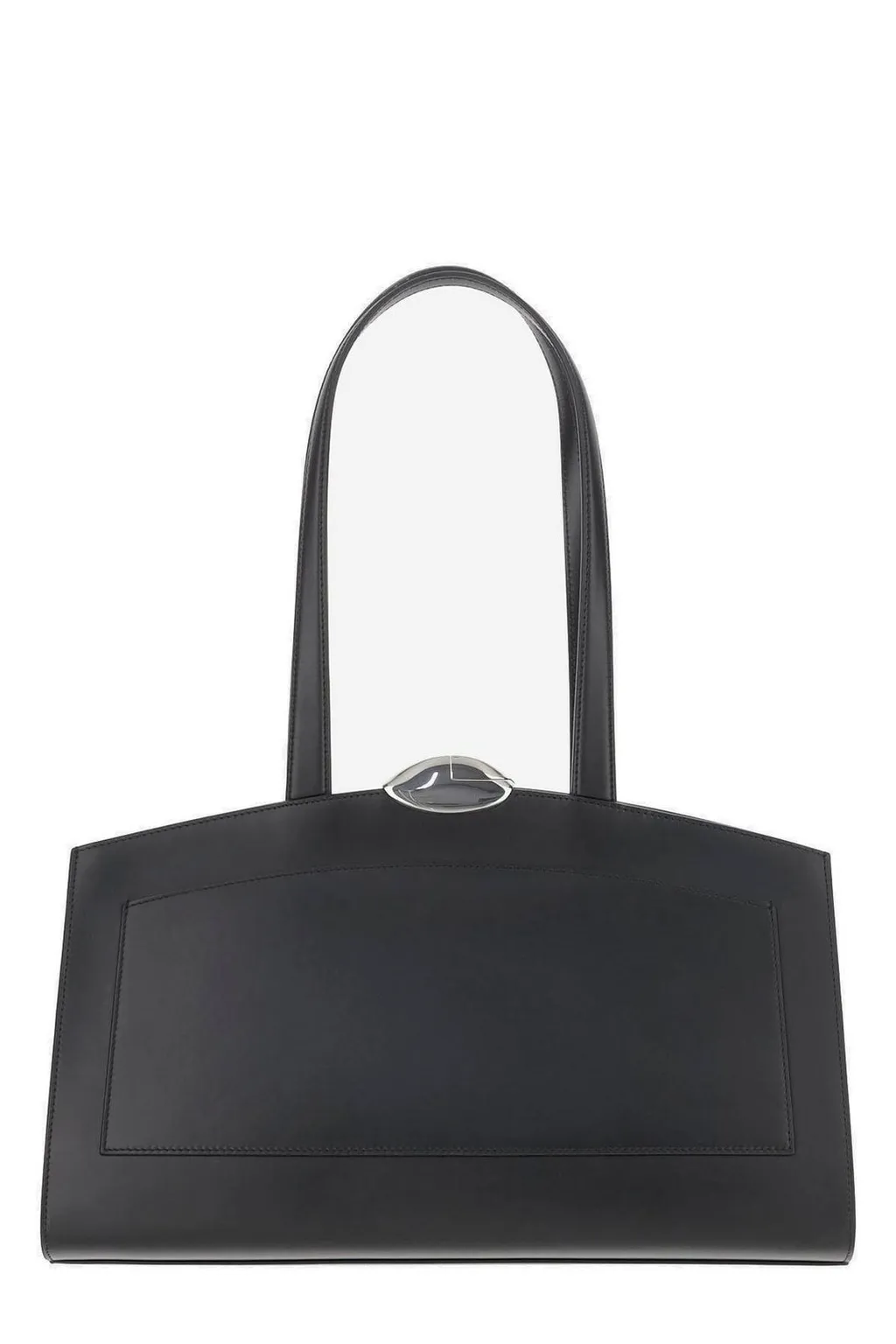 Serena Logo Debossed Shoulder Bag