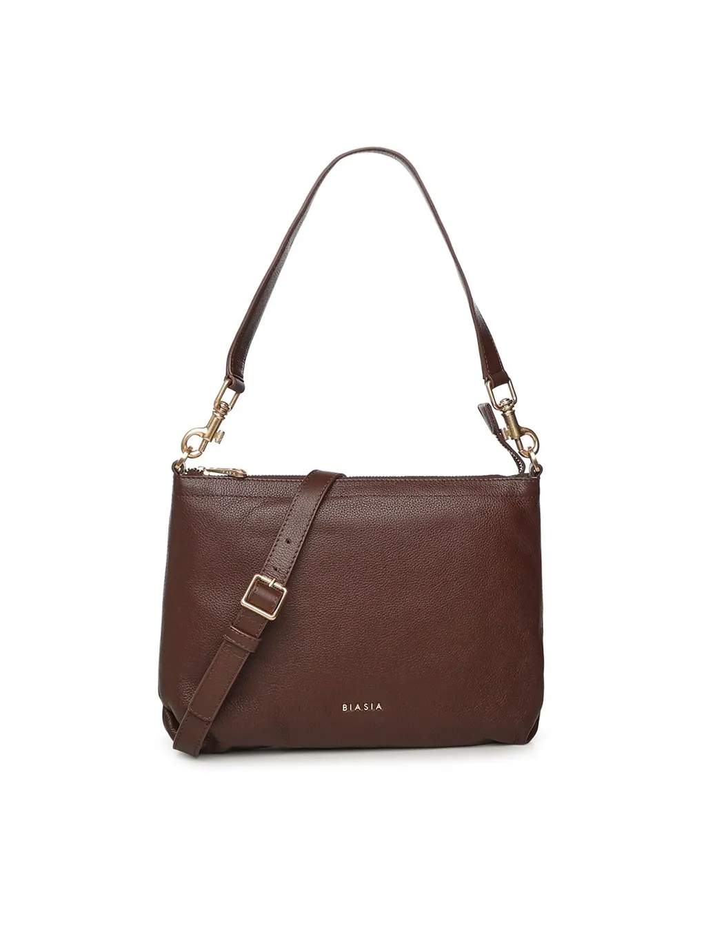 Zip Closure Shoulder Bag
