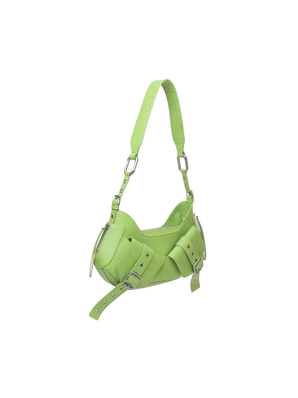 Y2K Embossed Small Shoulder Bag