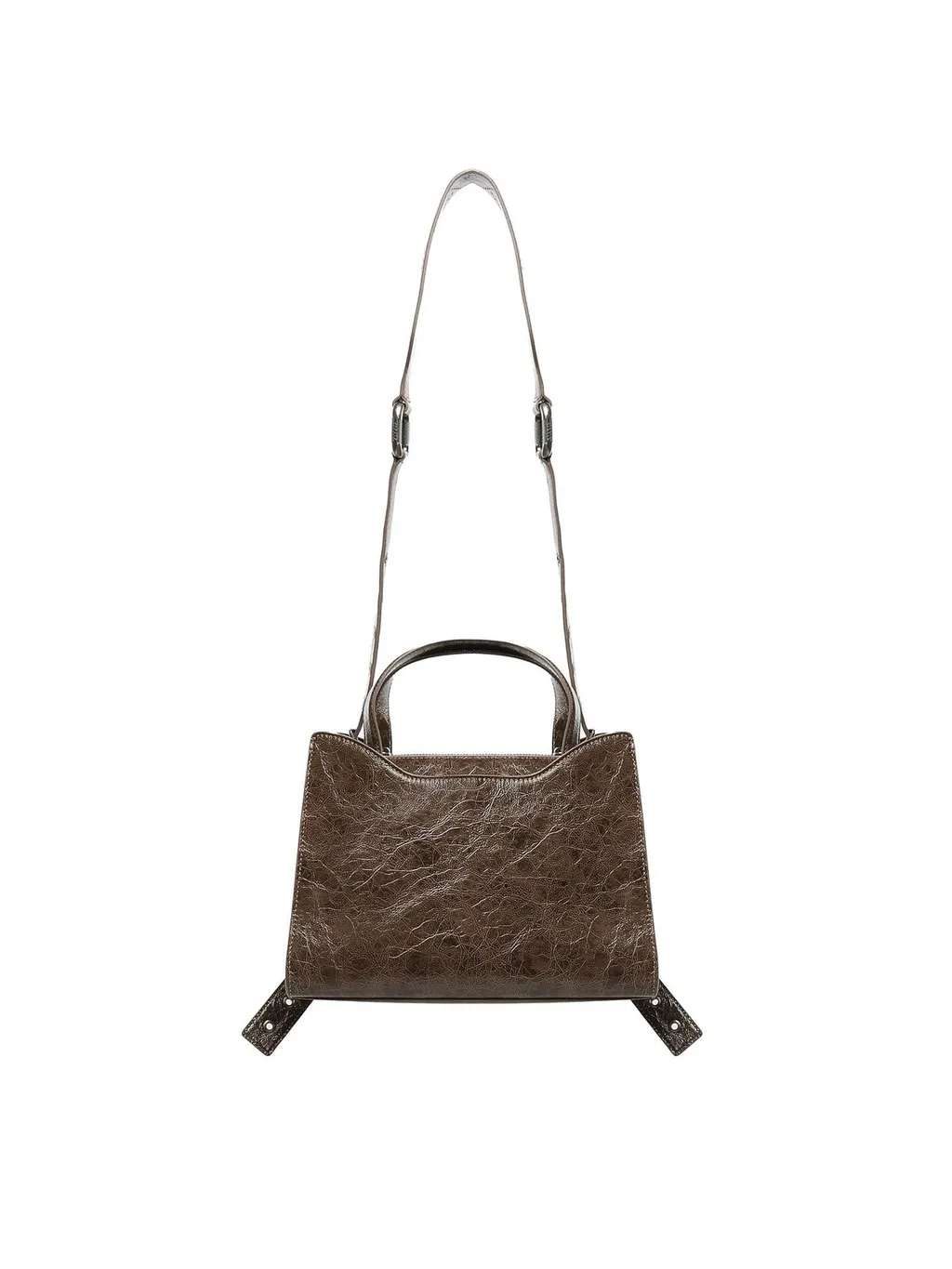 Angled Pocket Shoulder Bag