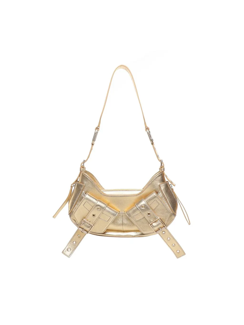 Buckled Shoulder Bag