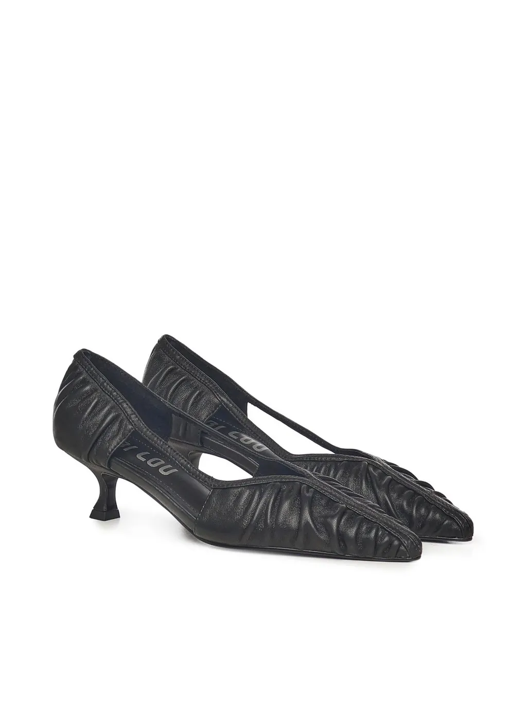 Pointed V-Neck Pumps