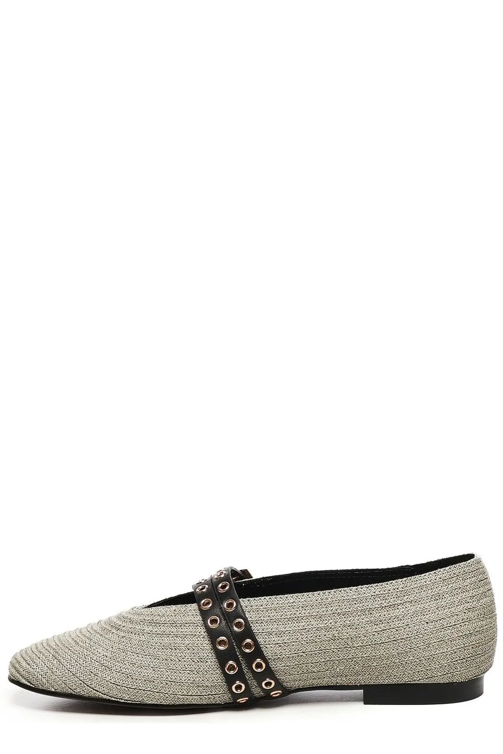 Buckled Tapered Flat Shoes
