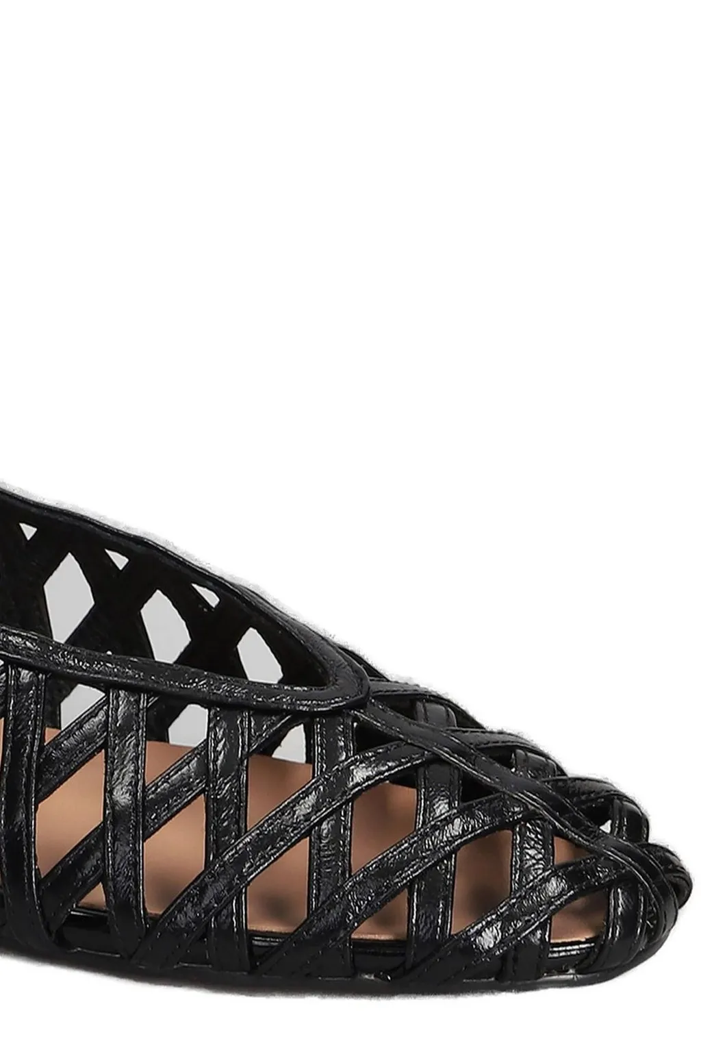 Liala Caged Ballet Flats