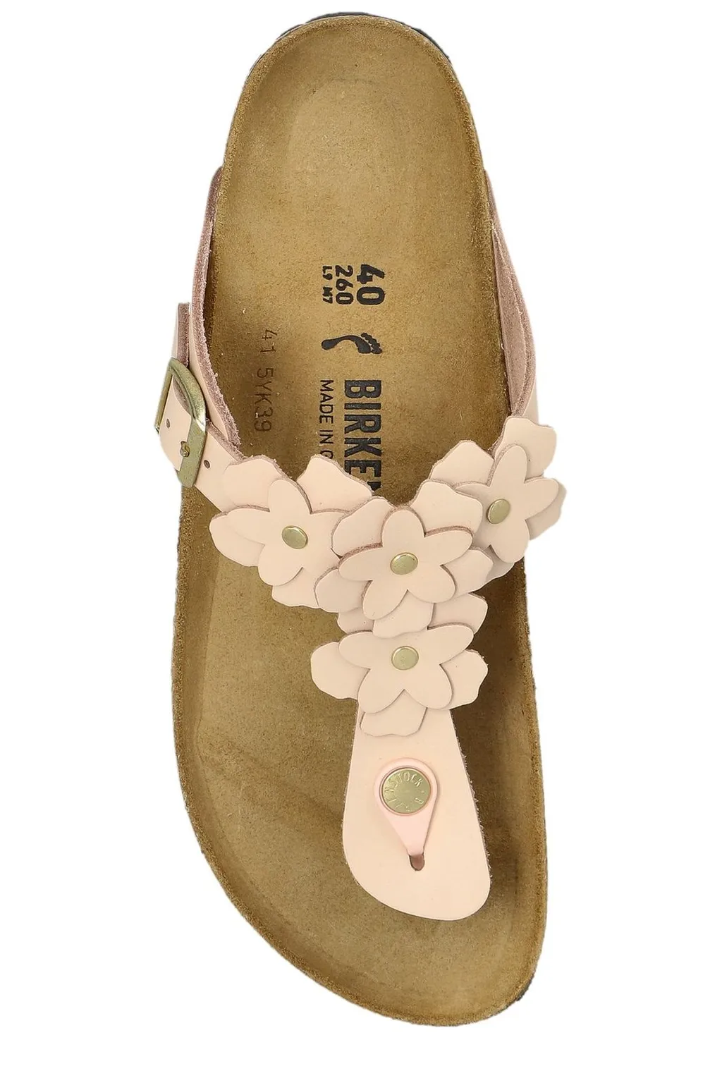 Gizeh Flower Embellishment Flip Flops