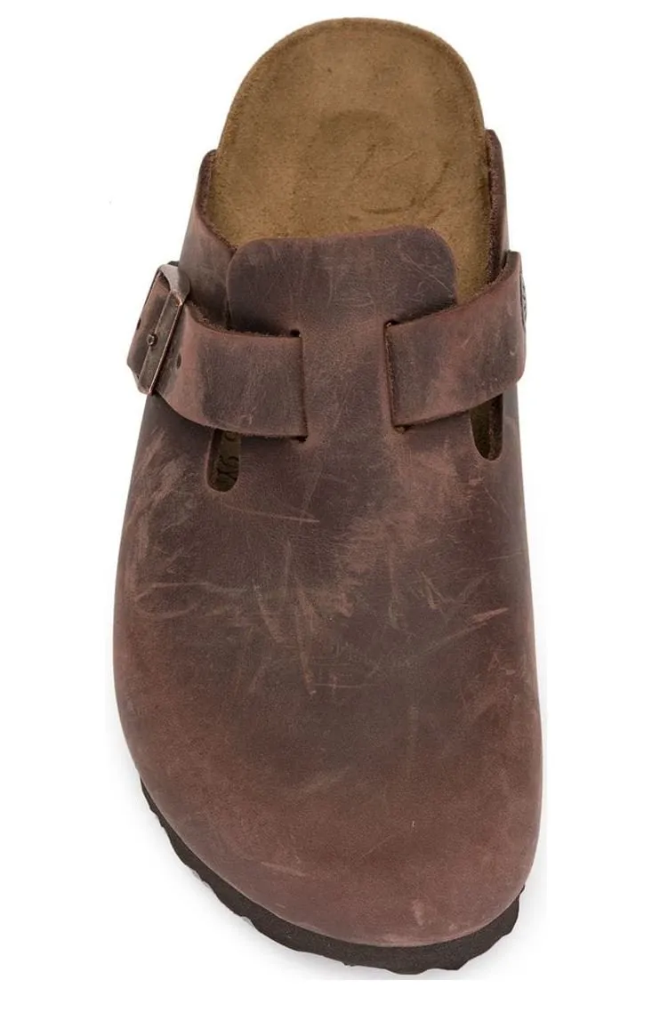Boston Faded Effect Slip-On Mules