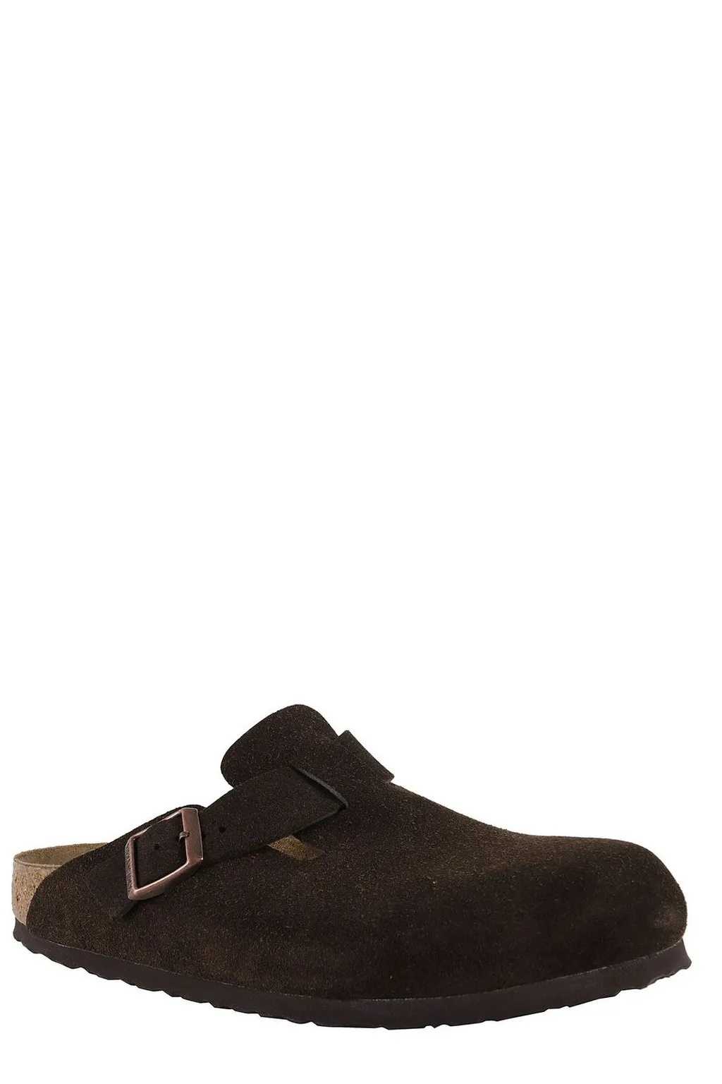 Buckle Detailed Slip-On Sandals