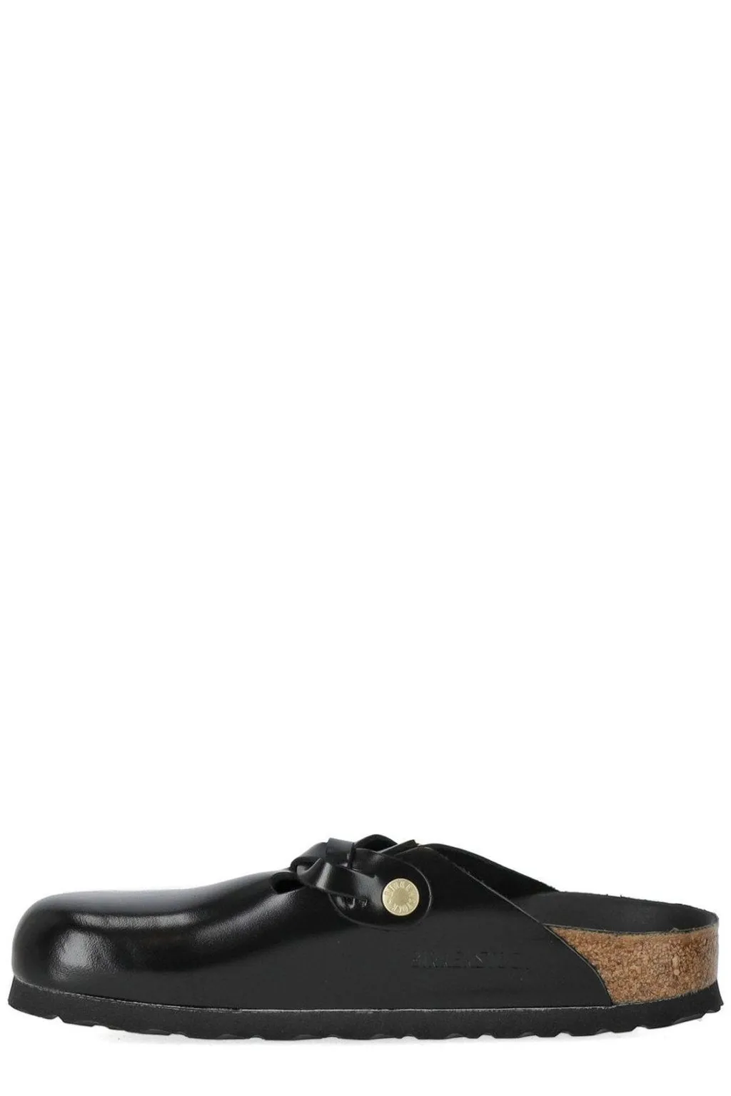 Boston Braided Buckled Clogs