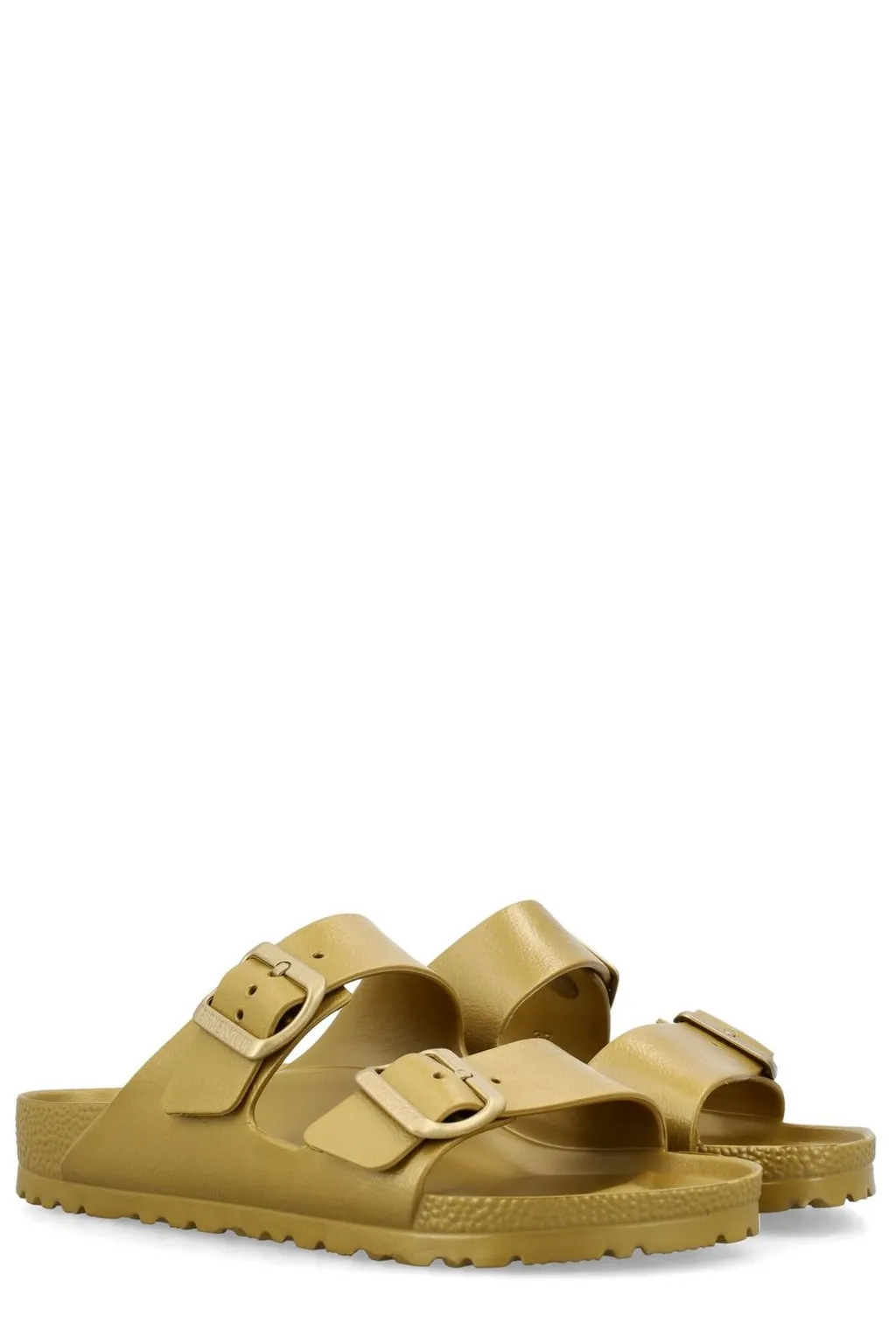 Arizona Double-Strapped Round-Toe Slippers