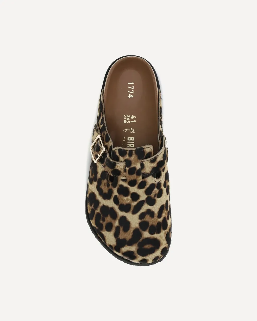 Leopard Print Clogs