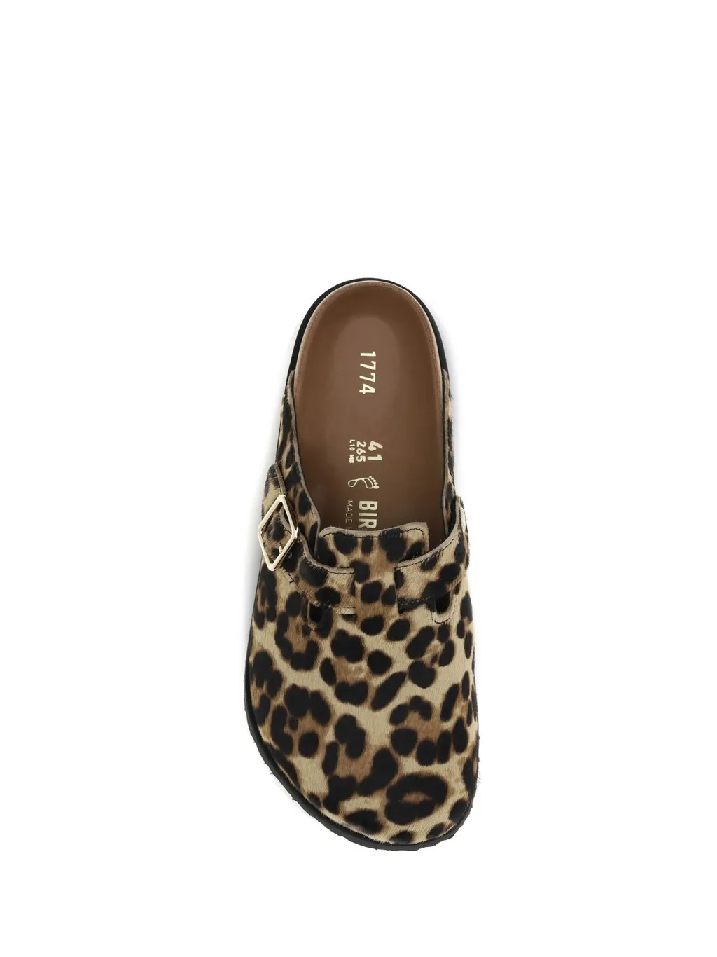 Leopard Print Clogs