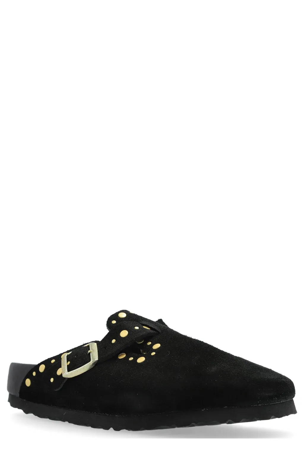 Boston Rivet Border Slip-On Mules
