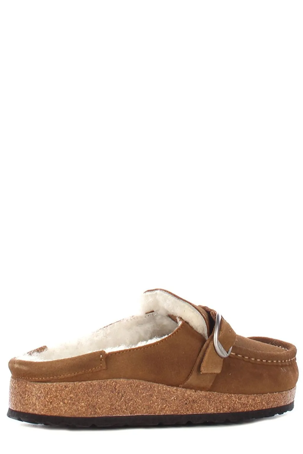 Buckley Rounded-Toe Slip-On Sandals