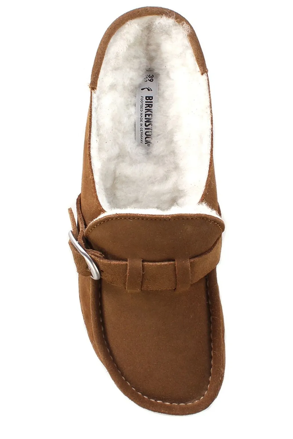 Buckley Rounded-Toe Slip-On Sandals