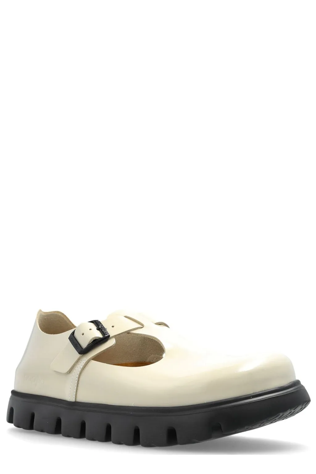 X Papollio Cut-Out Detailed Buckle Flat Shoes