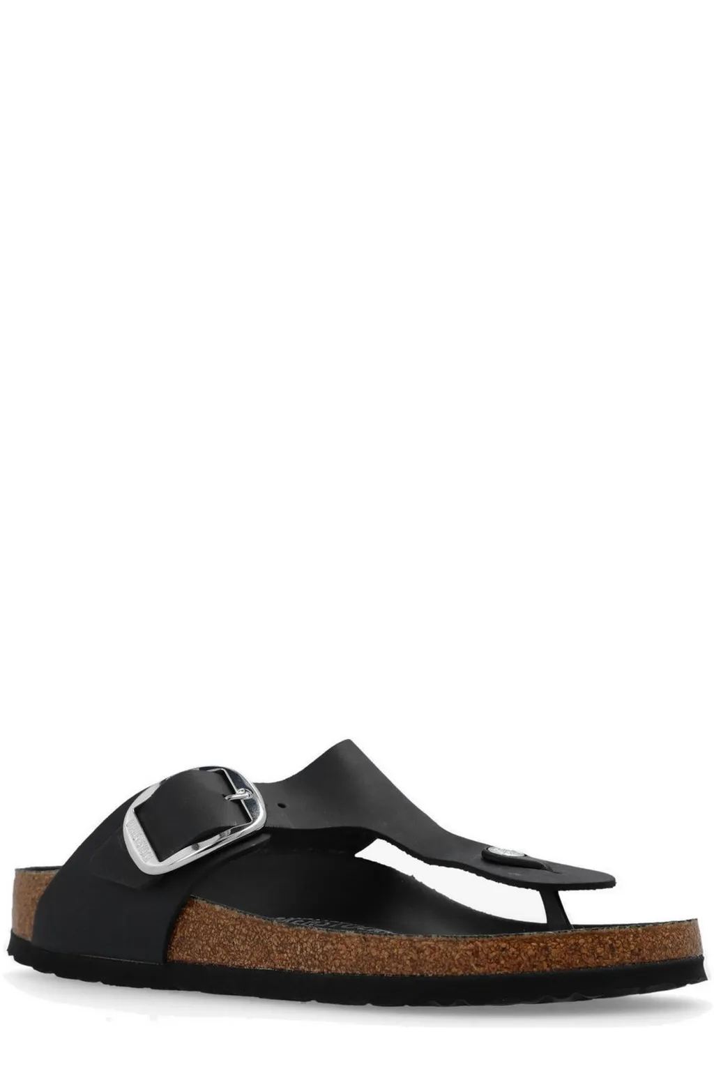 Gizeh Big Buckle Slip-On Sandals