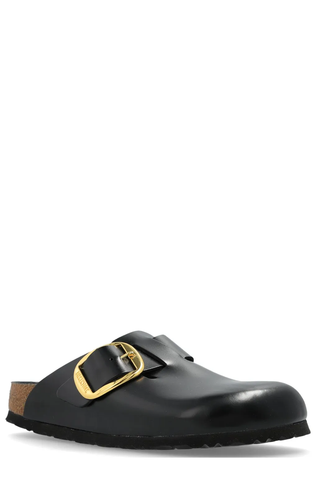 Boston Big Buckle Mules