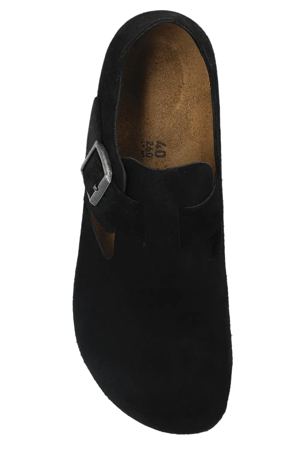 London Buckle Detailed Flat Shoes
