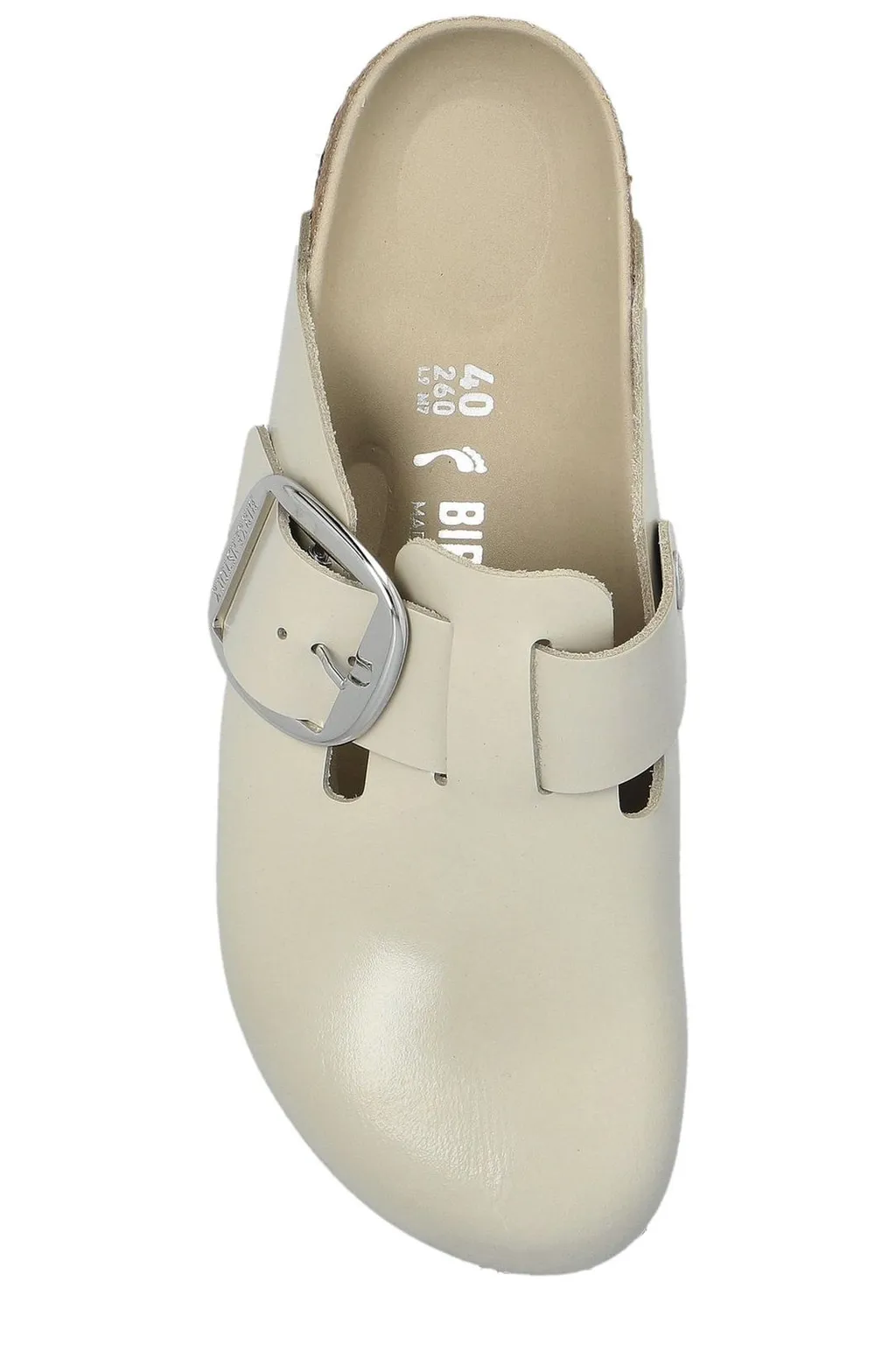 Boston Big Buckle Mules
