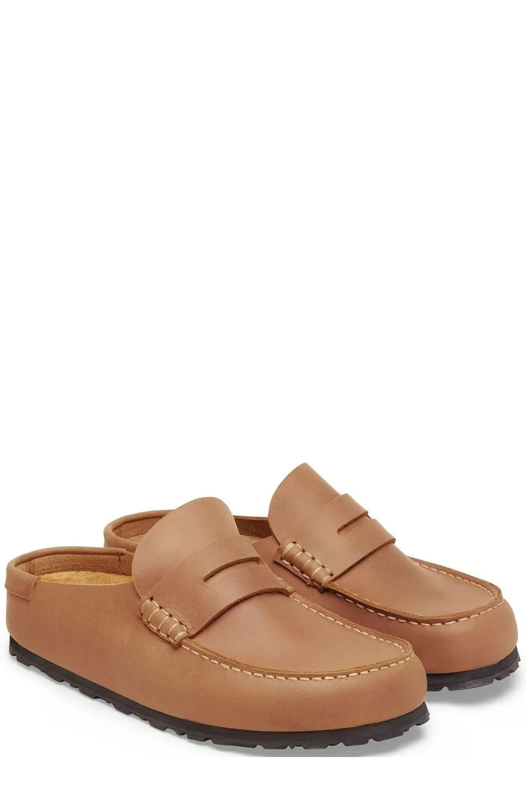 Naples Leather Mules