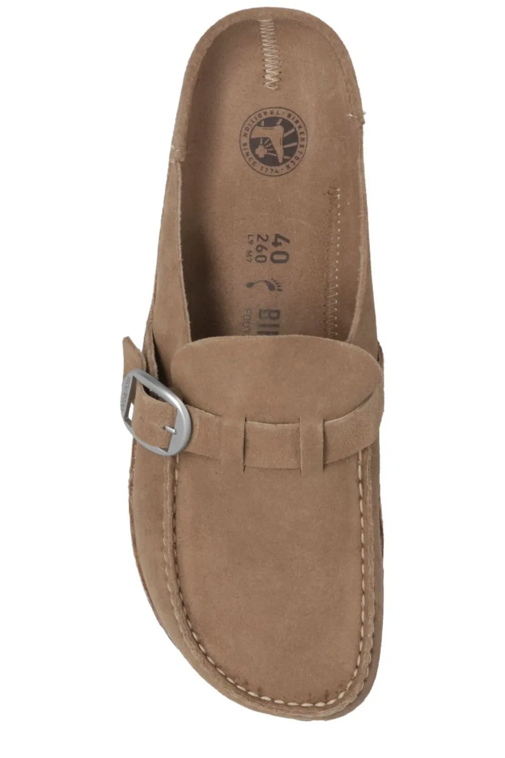 Buckley Buckle Detailed Slip-On Mules