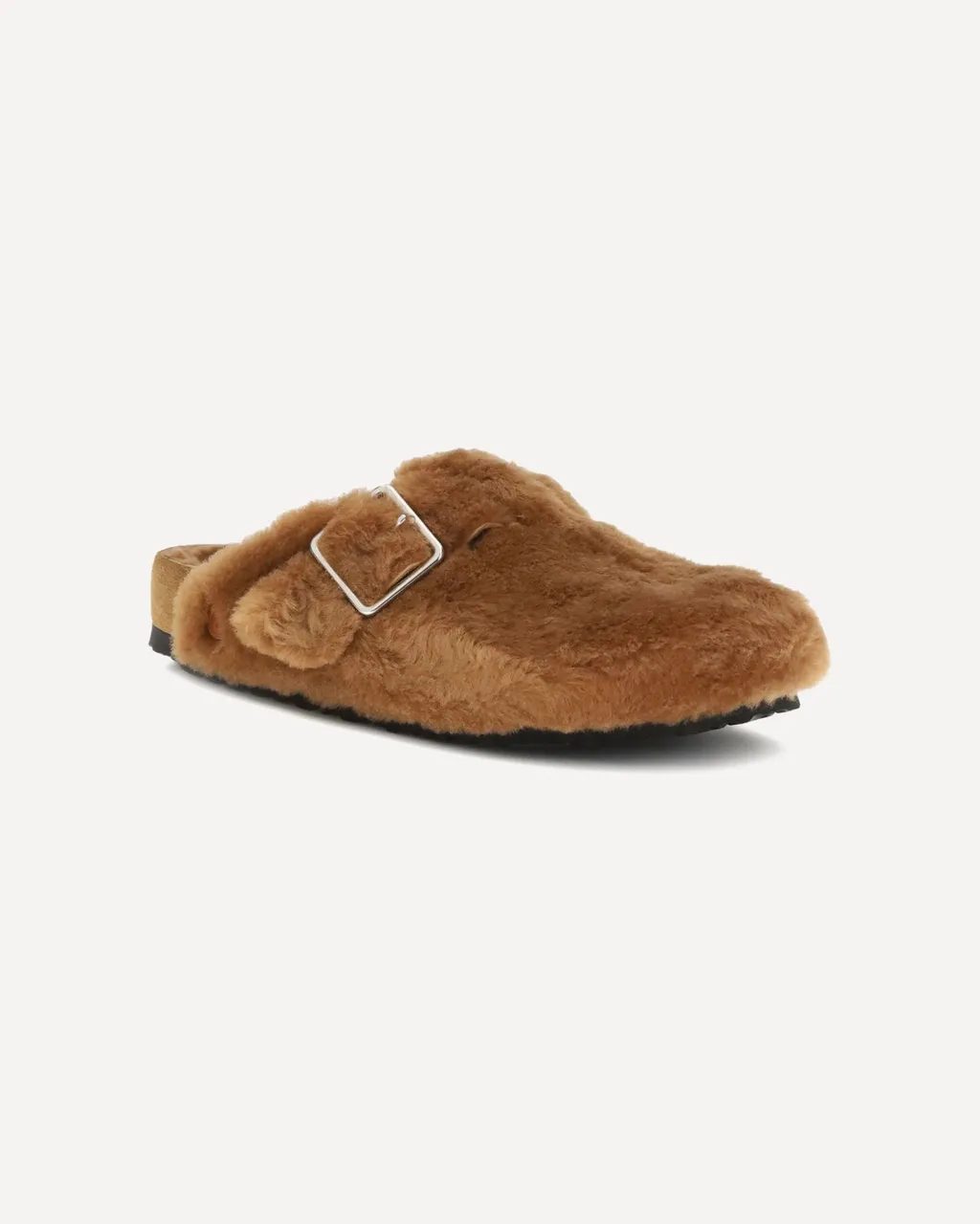 Shearling-Lined Clogs