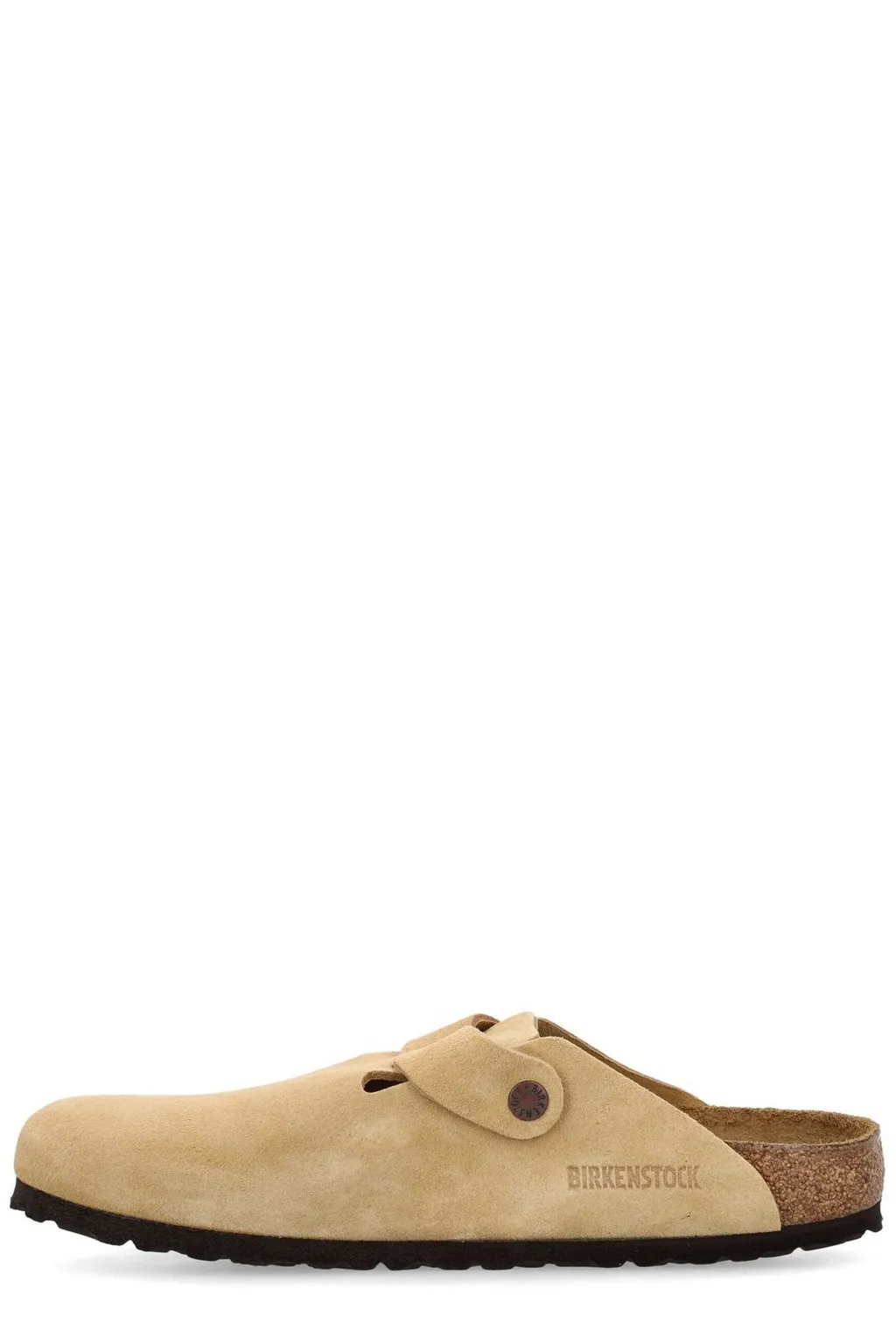 Boston Buckled Slip-On Sandals