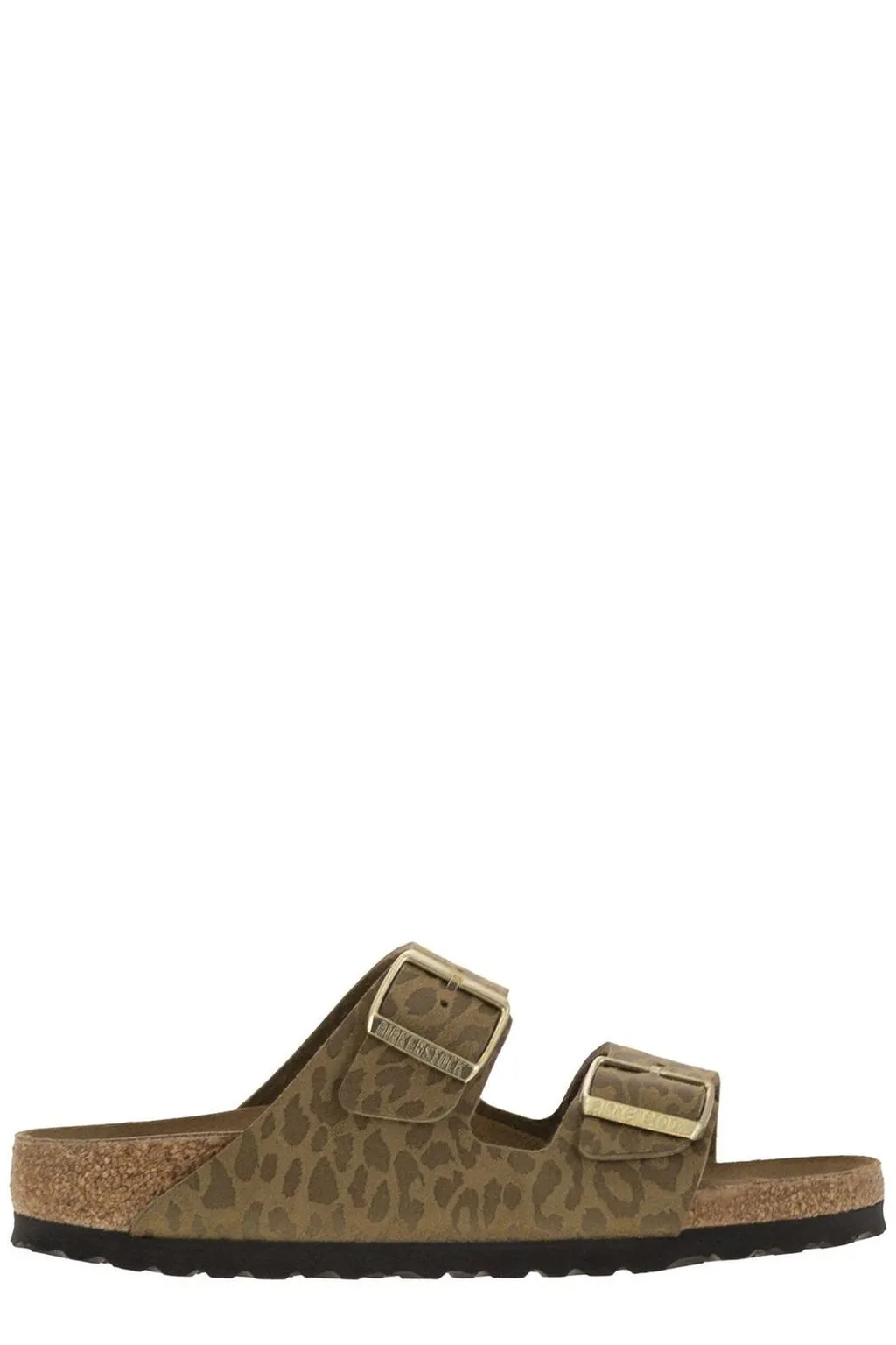 Arizona Leopard-Print Slip On Sandals