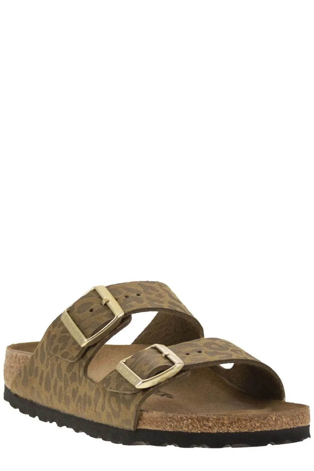 Arizona Leopard-Print Slip On Sandals