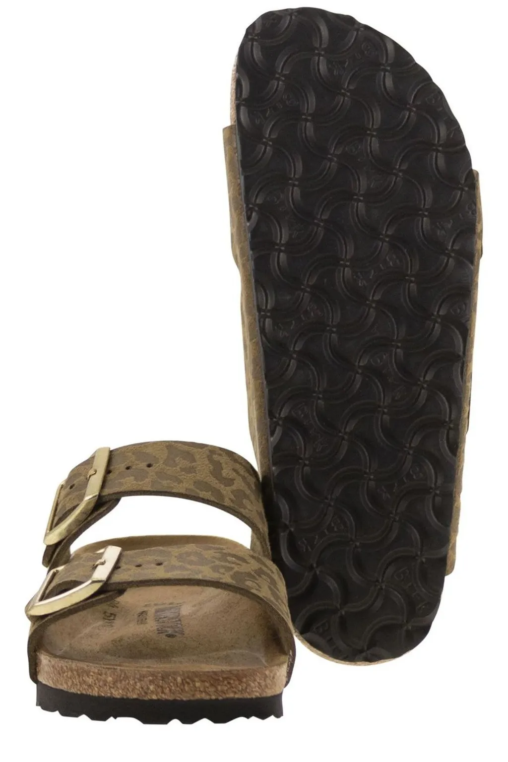 Arizona Leopard-Print Slip On Sandals