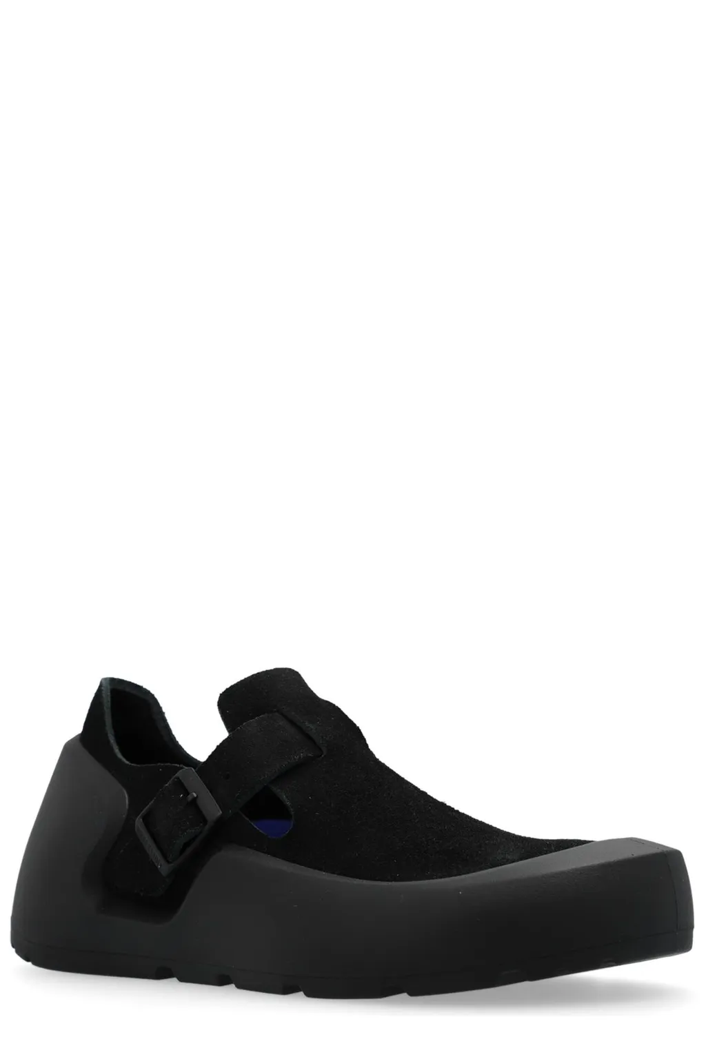 Logo-Debossed Round-Toe Trainers